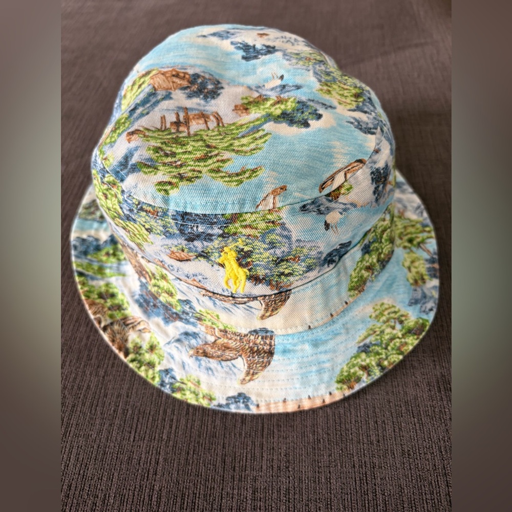 Polo Ralph Lauren Tropical Getaway bucket style Hat- - Picture 5 of 8